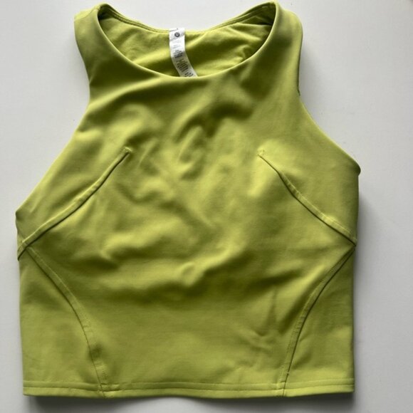 Lululemon Invigorate Training Tank Top Wasabi Size 4 - Picture 1 of 5